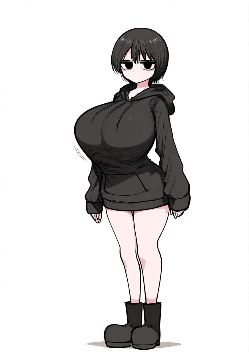 1girl,  huge breasts,  wide hips on Tensor.Art