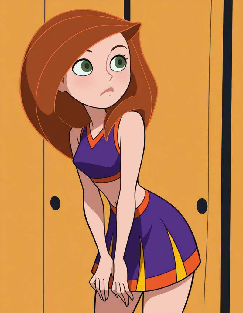 KimP,  1girl,  orange hair on Tensor.Art
