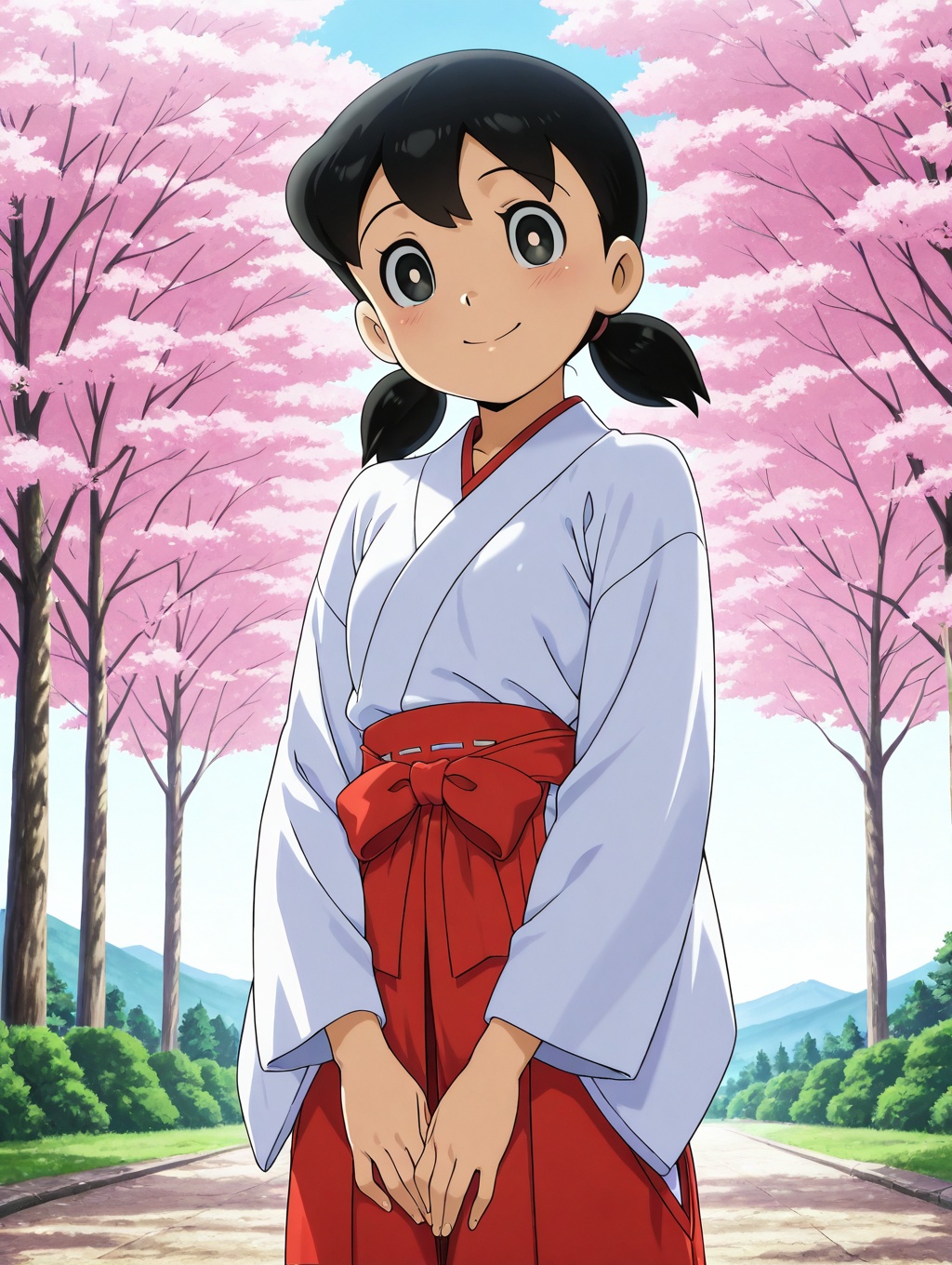 minamoto shizuka,  1girl,  solo on Tensor.Art