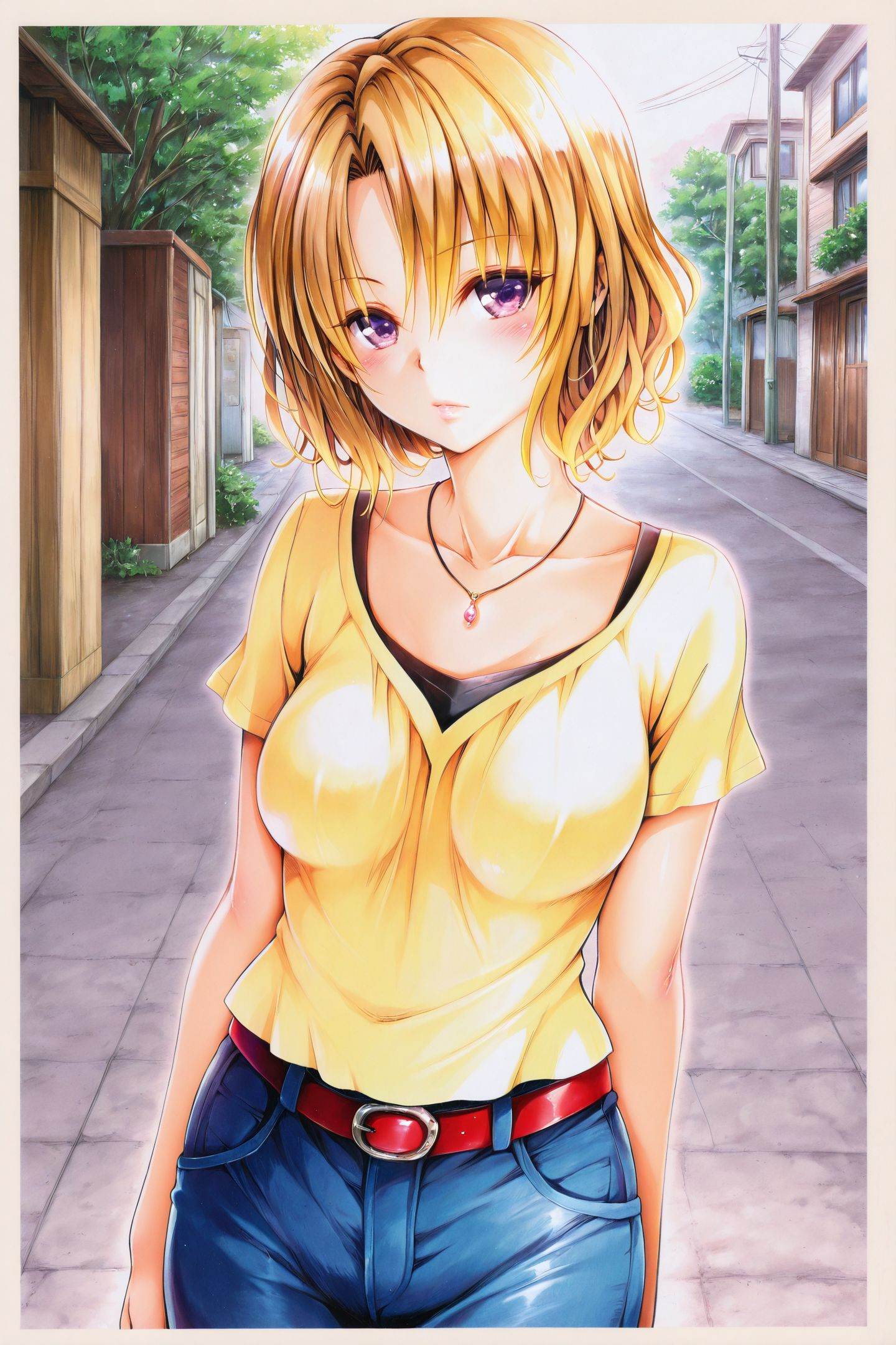 Yabuki Kentarou Style,  Momioka Risa,  1girl on Tensor.Art