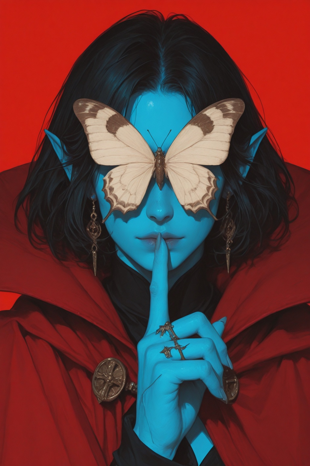 bug,  pointy ears,  butterfly on Tensor.Art
