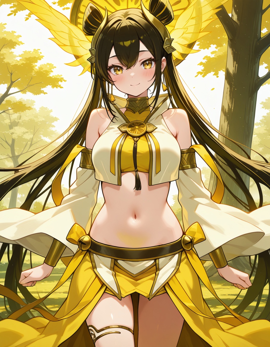 ohime the manifested mikanko,  1girl,  solo on Tensor.Art