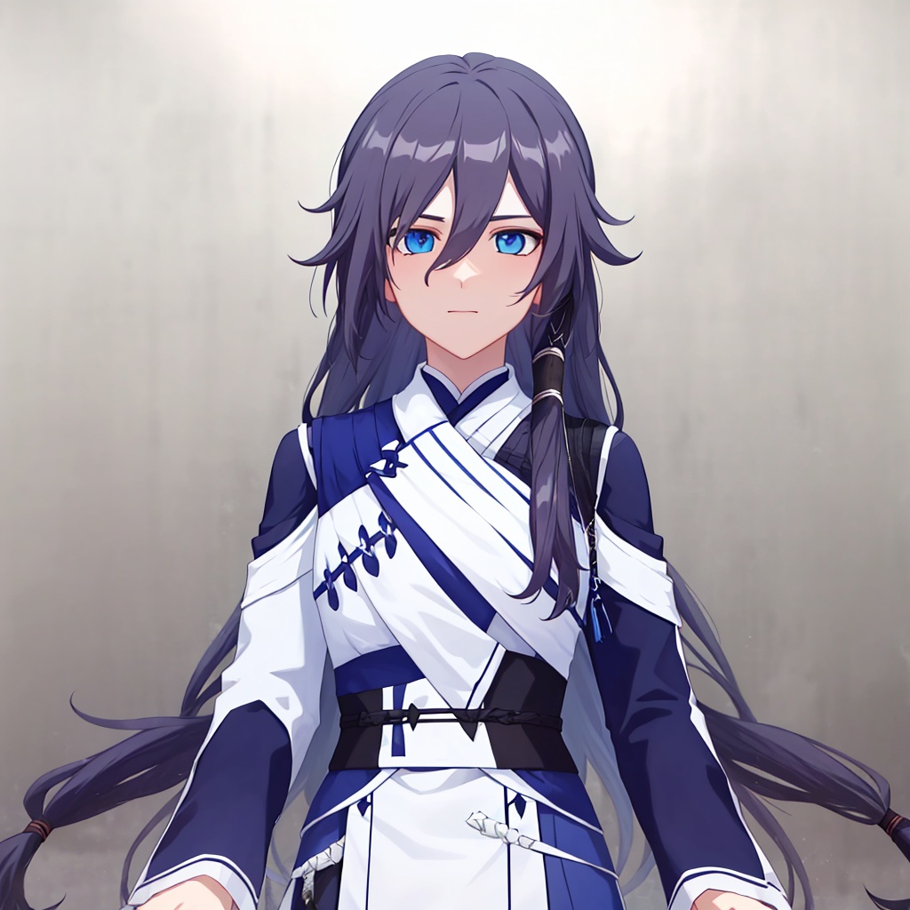 hair_between_eyes, blue_eyes, fu_hua, taixu, solo<lora:符华-云墨-太虚仙忆:0.8>