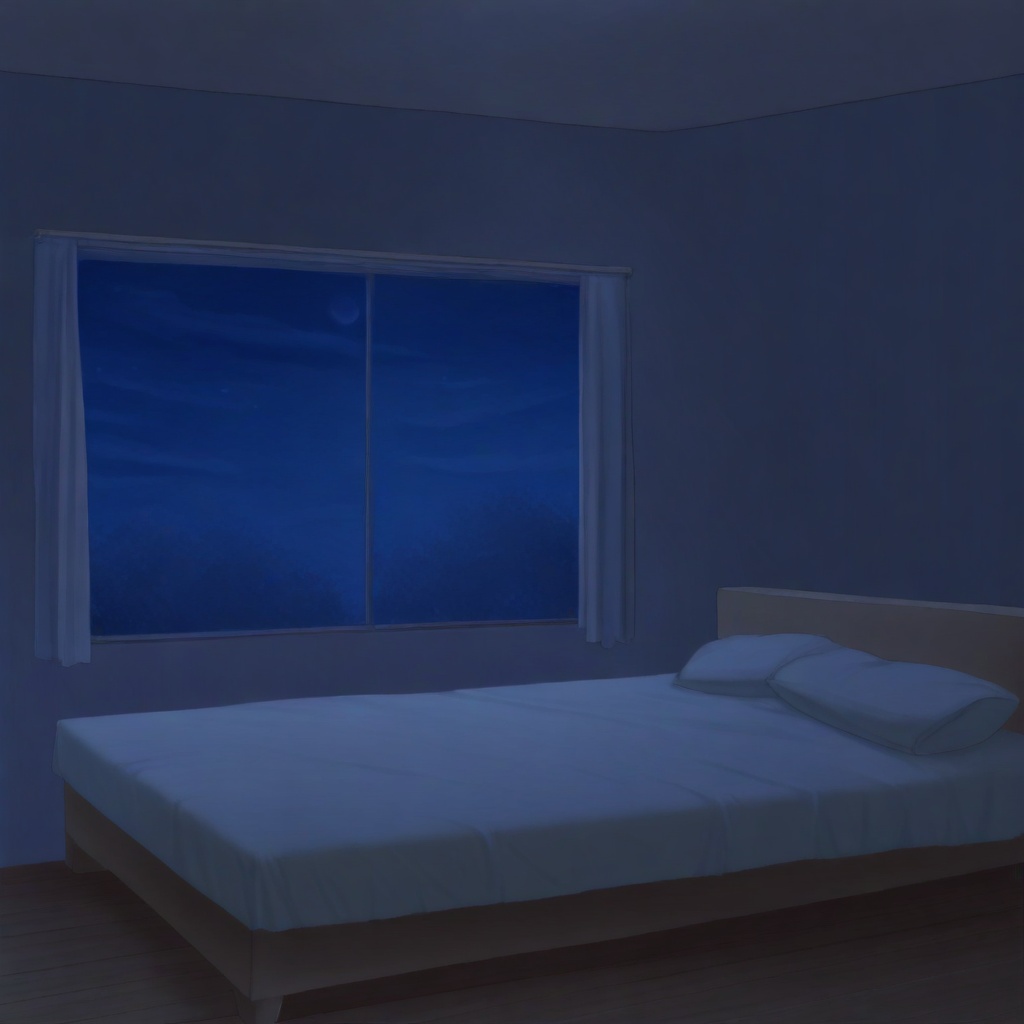 no humans,  bedroom,  night on Tensor.Art