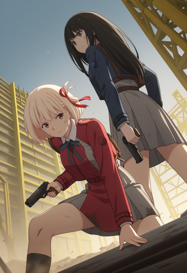 【Lycoris Recoil】Nishikigi Chisato&Inoue Takina by wiehhg_37 on Tensor.Art