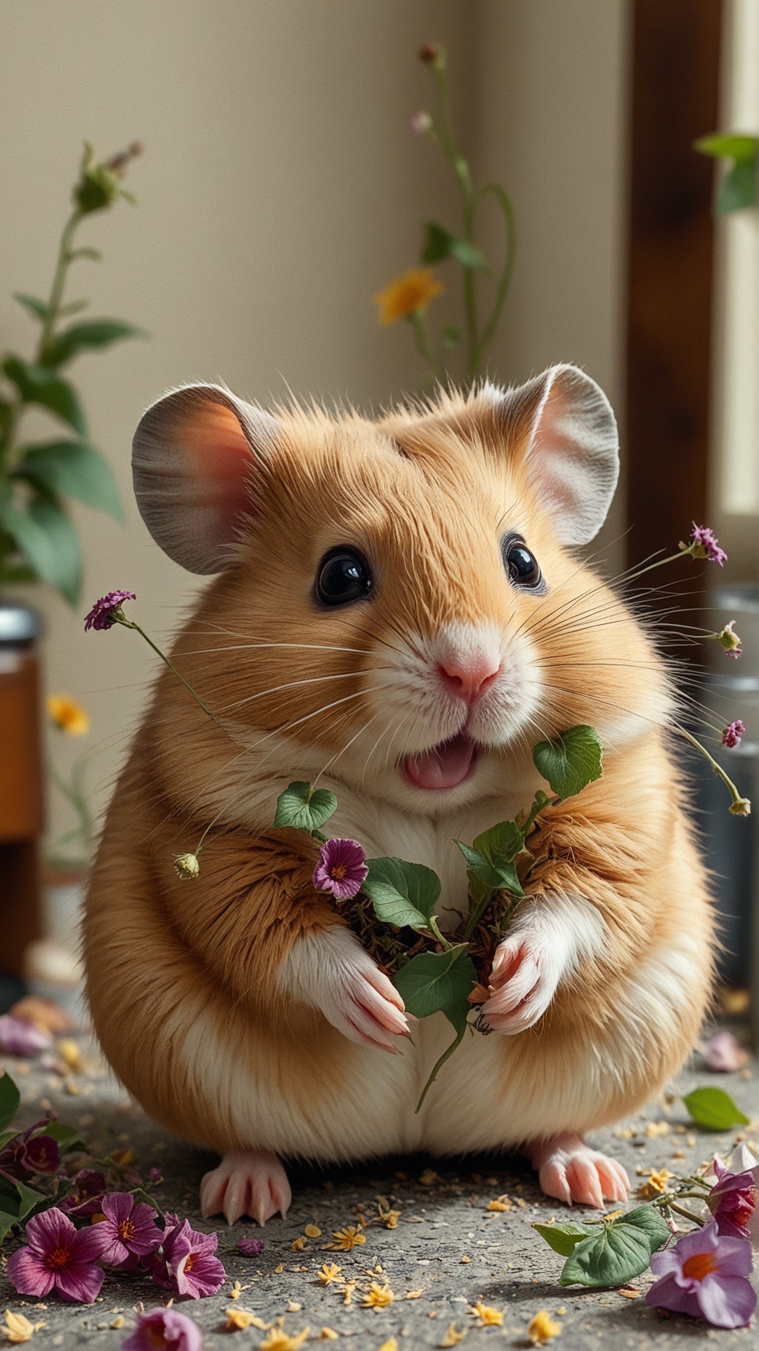 Fl0w3rGr0wnStyle hamster on Tensor.Art