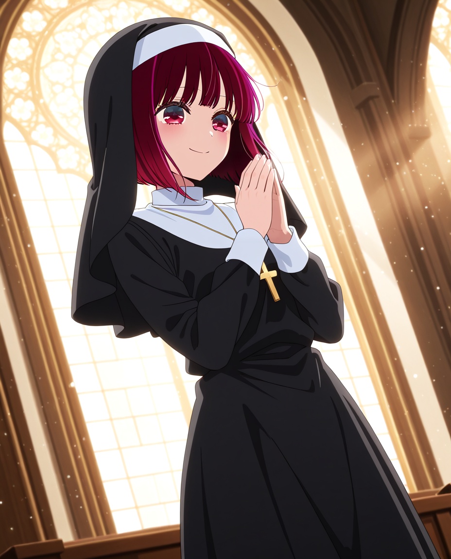 kana arima,  short hair,  bangs on Tensor.Art