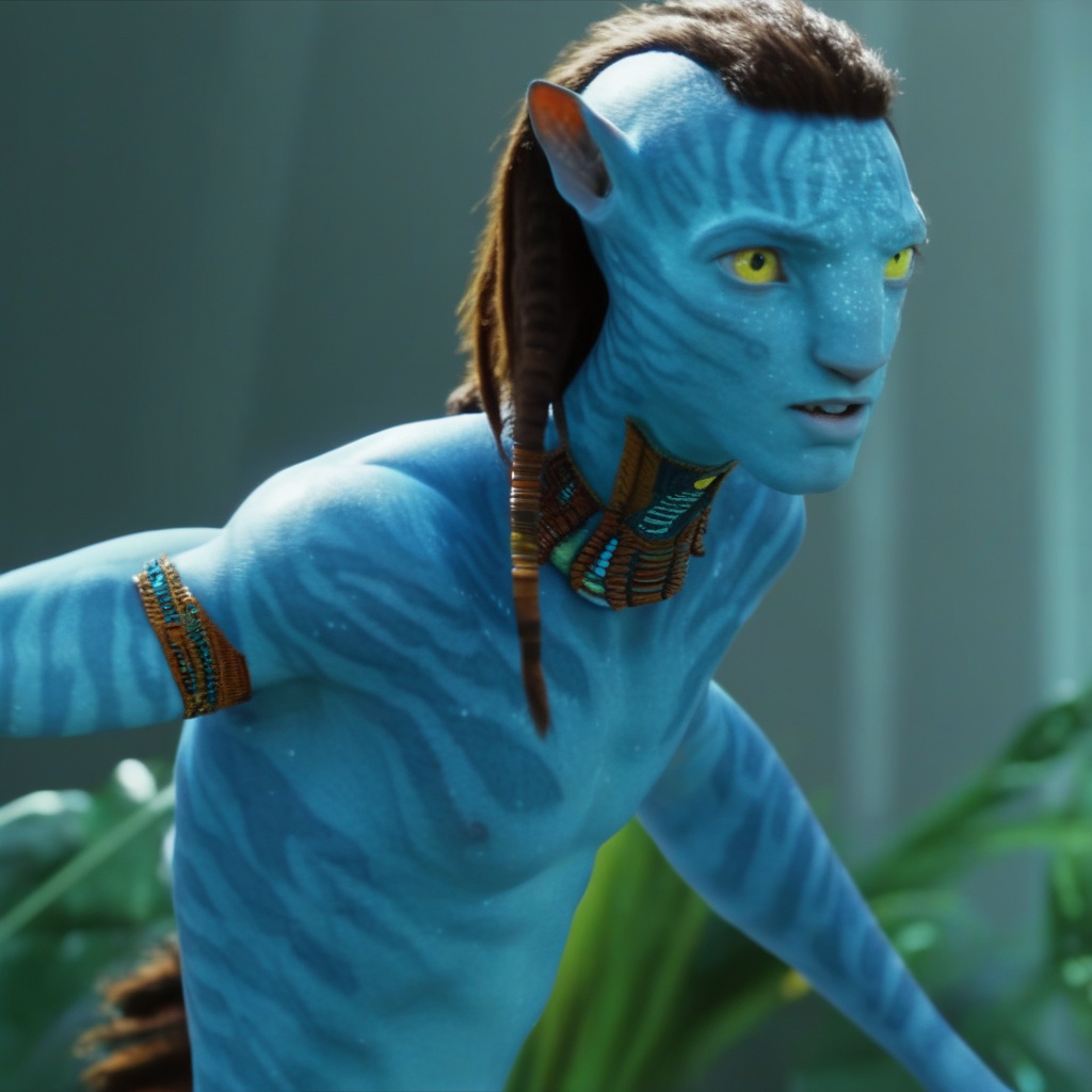 beautiful Na’vi,  1boy,  alien on Tensor.Art