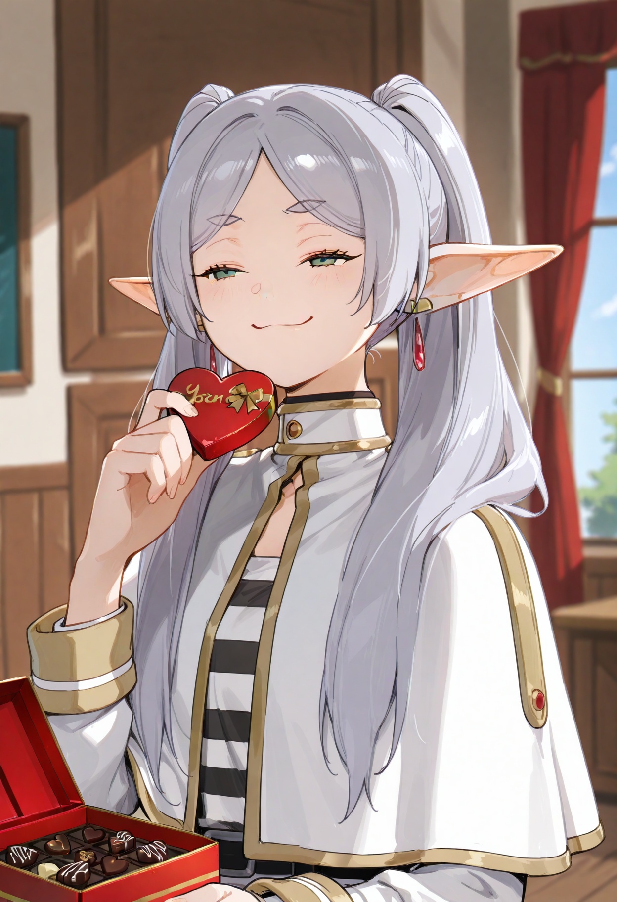 1girl,  solo,  grey hair on Tensor.Art