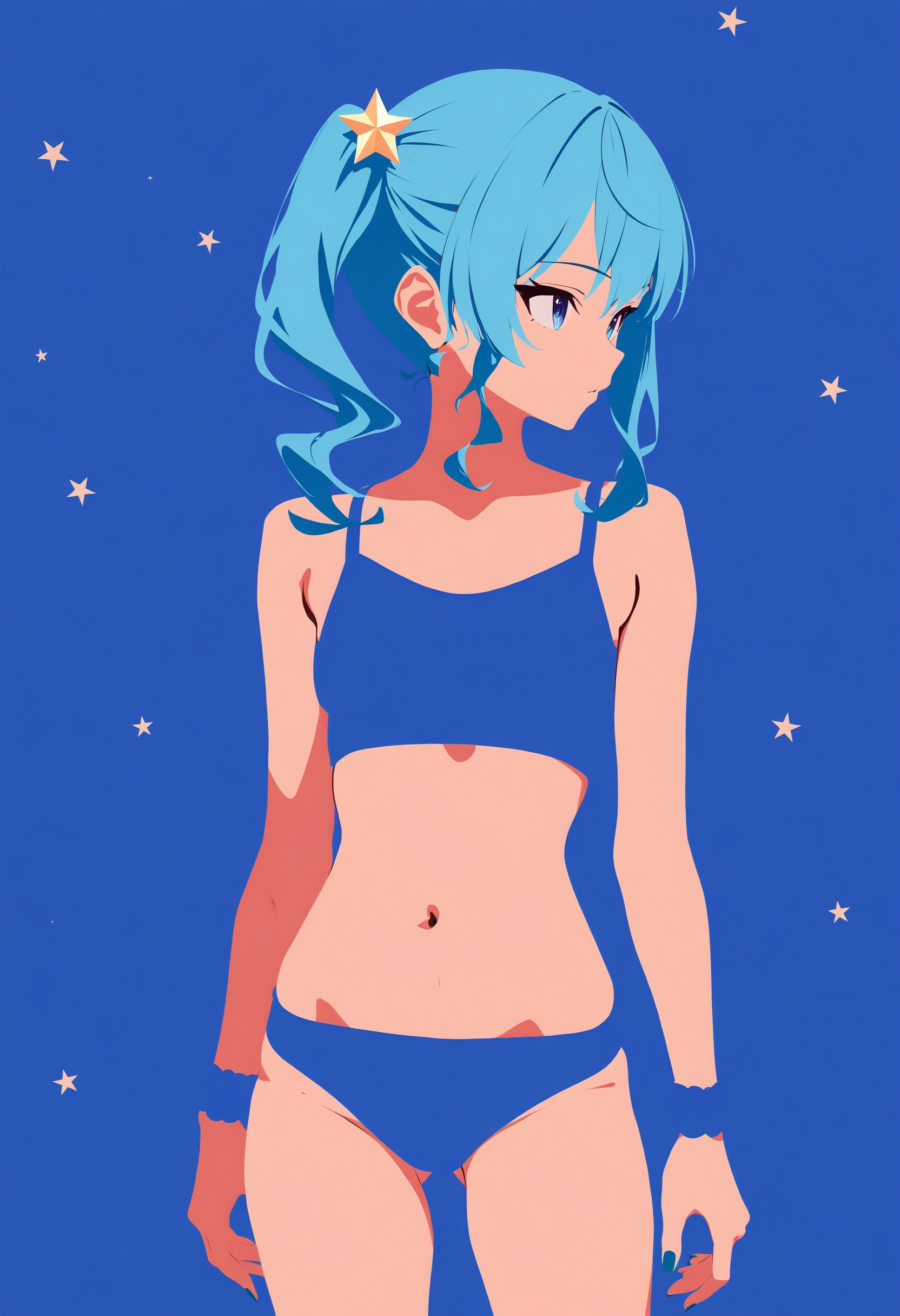 blending,  flat color,  no lineart on Tensor.Art