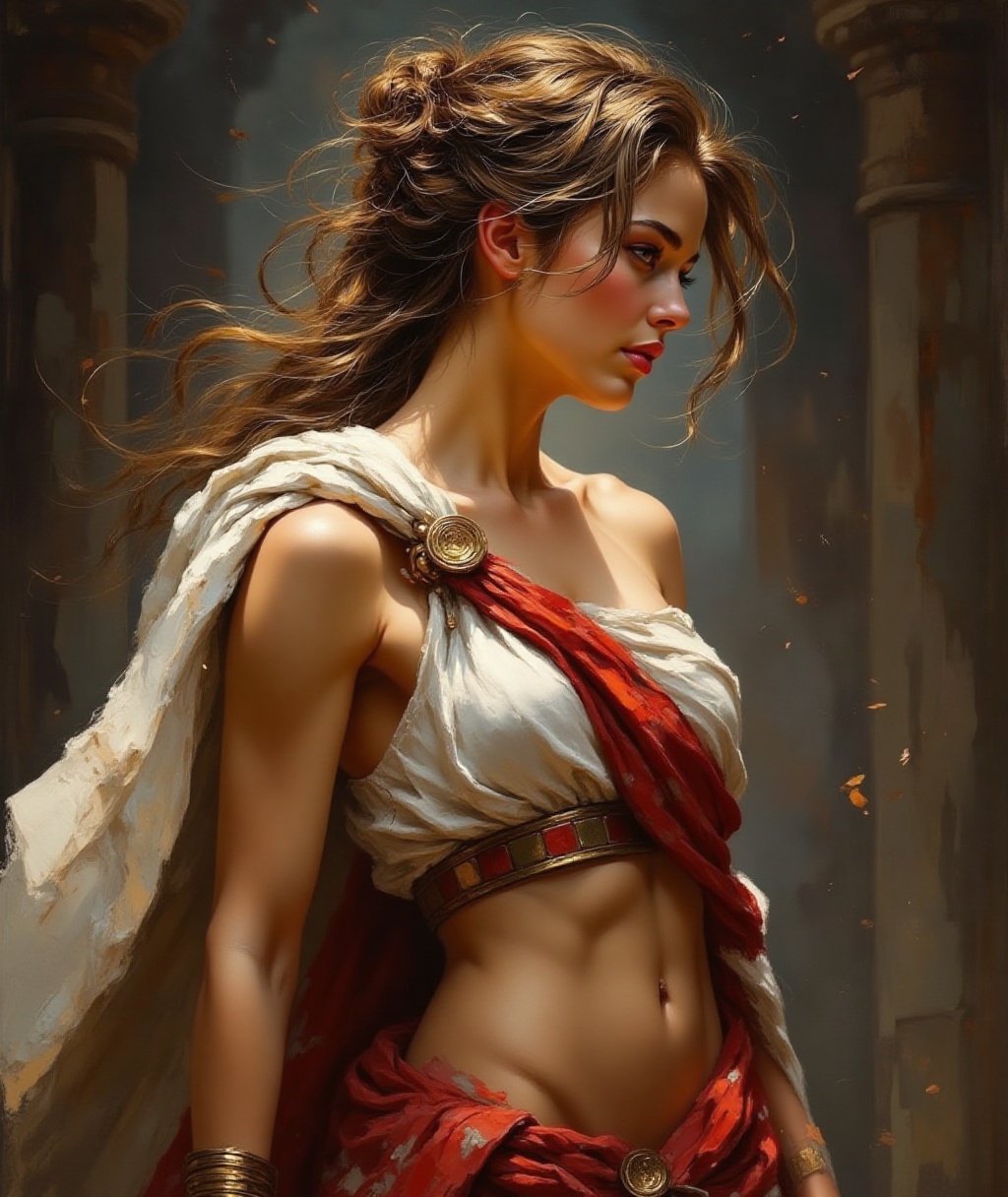 Volegov oil paintings,  Cinematic style,  realism on Tensor.Art
