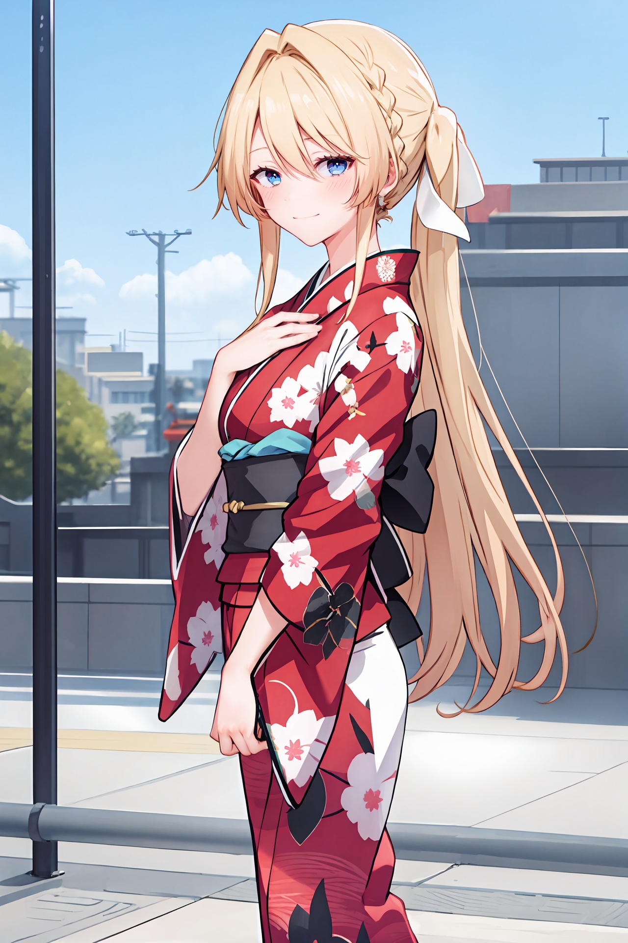 1girl,  ouzuka mai,  solo on Tensor.Art