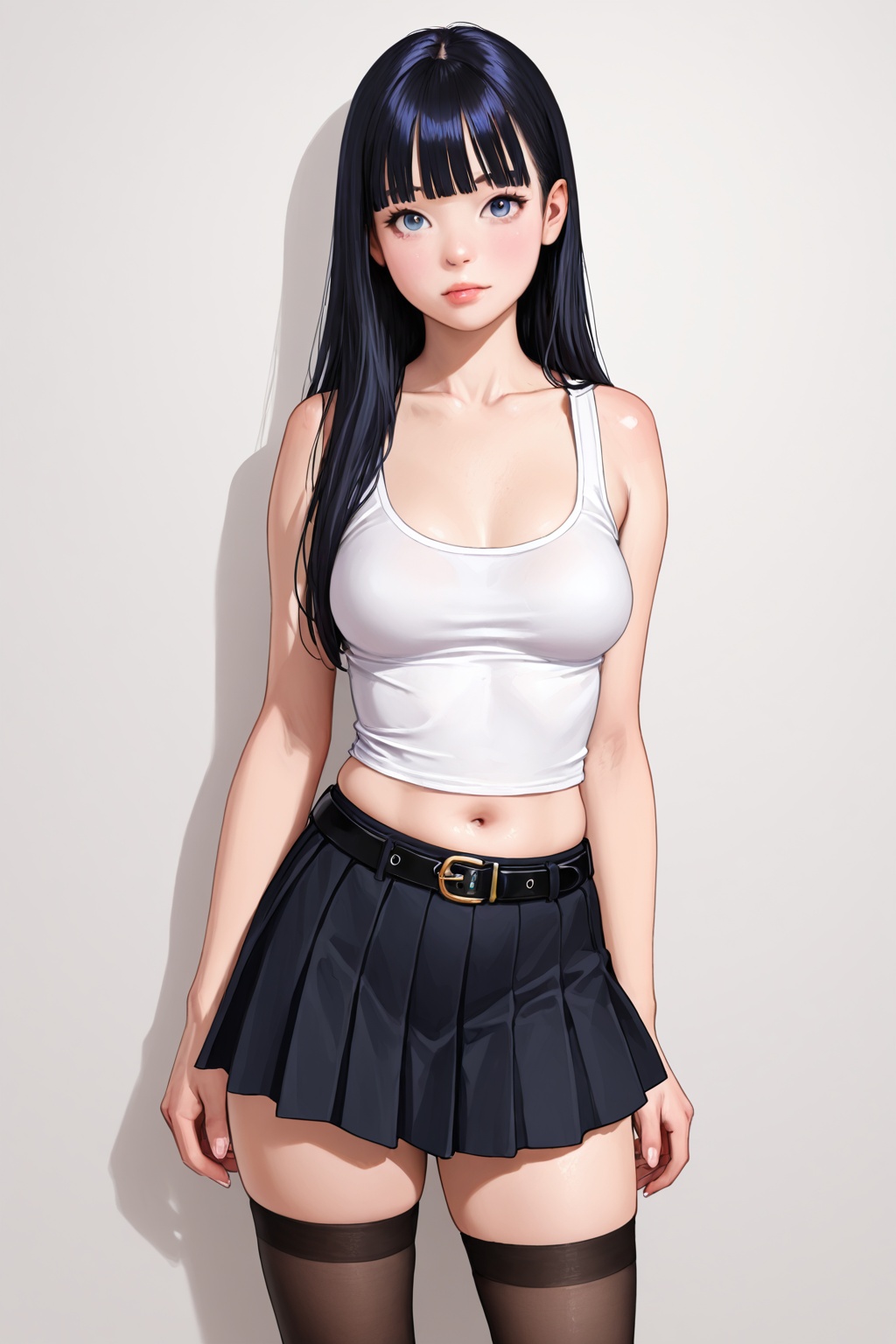 1girl,  perky breasts ,  medium breasts on Tensor.Art