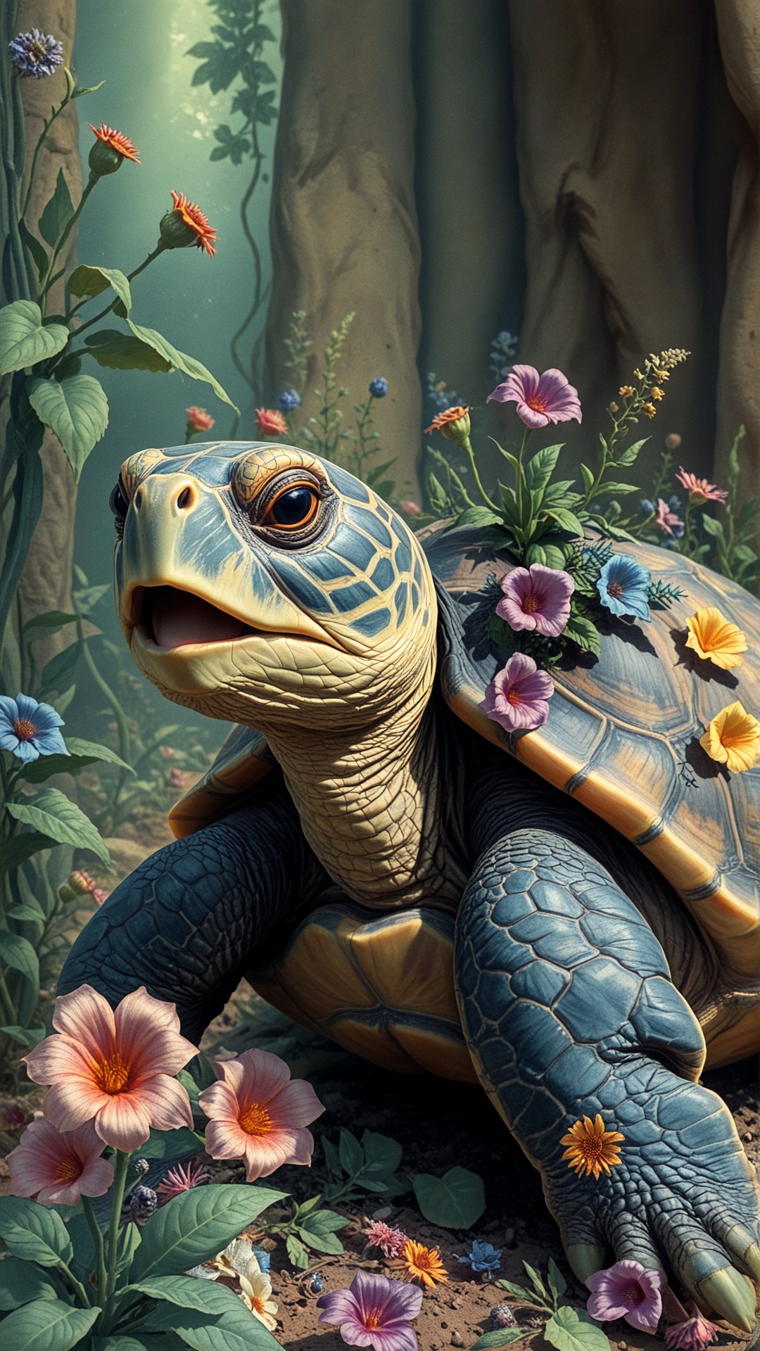 Fl0w3rGr0wnStyle turtle on Tensor.Art