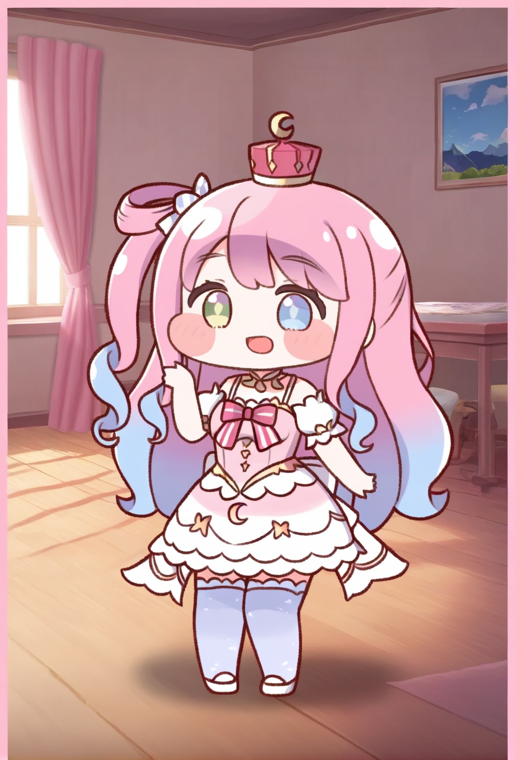 1girl,  himemori luna \(1st costume\),  hololive on Tensor.Art