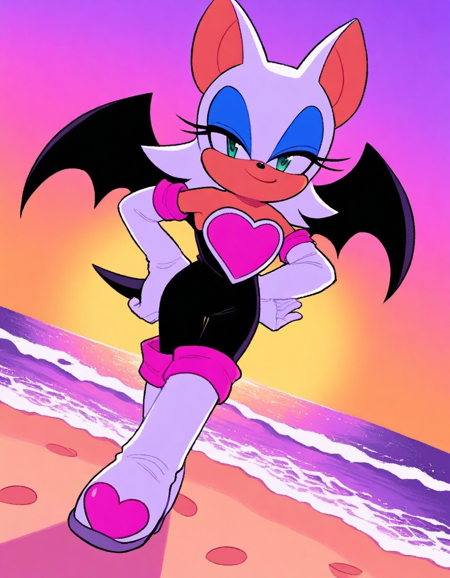 rouge,  animal ears,  bat ears on Tensor.Art