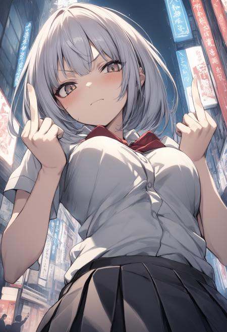 1girl,  ,  medium breasts on Tensor.Art