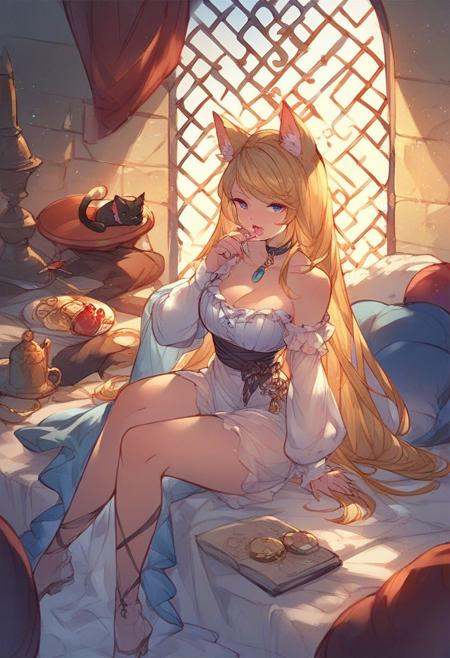 gb_style,  exploring the dungeon,  female on Tensor.Art