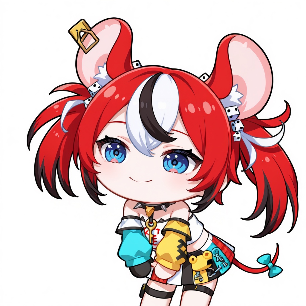 1girl,  chibi,  own hands together on Tensor.Art