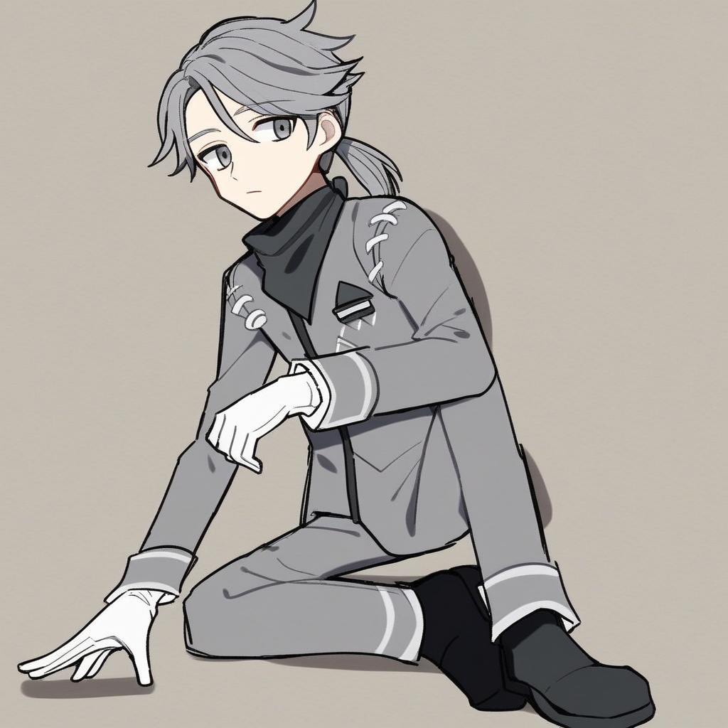 solo,  1boy,  male focus on Tensor.Art