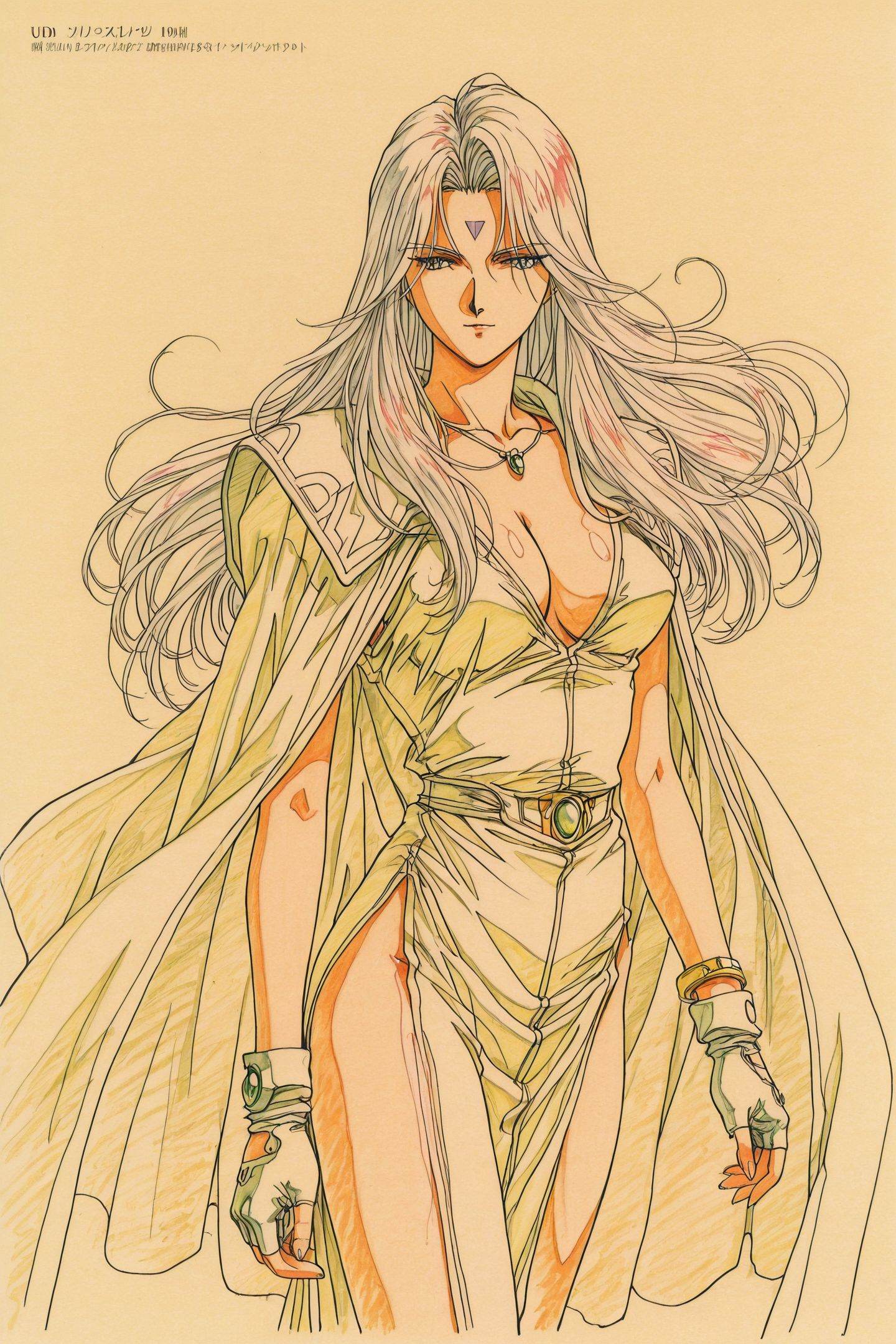 Colorful Line Art,  Urd,  1girl on Tensor.Art