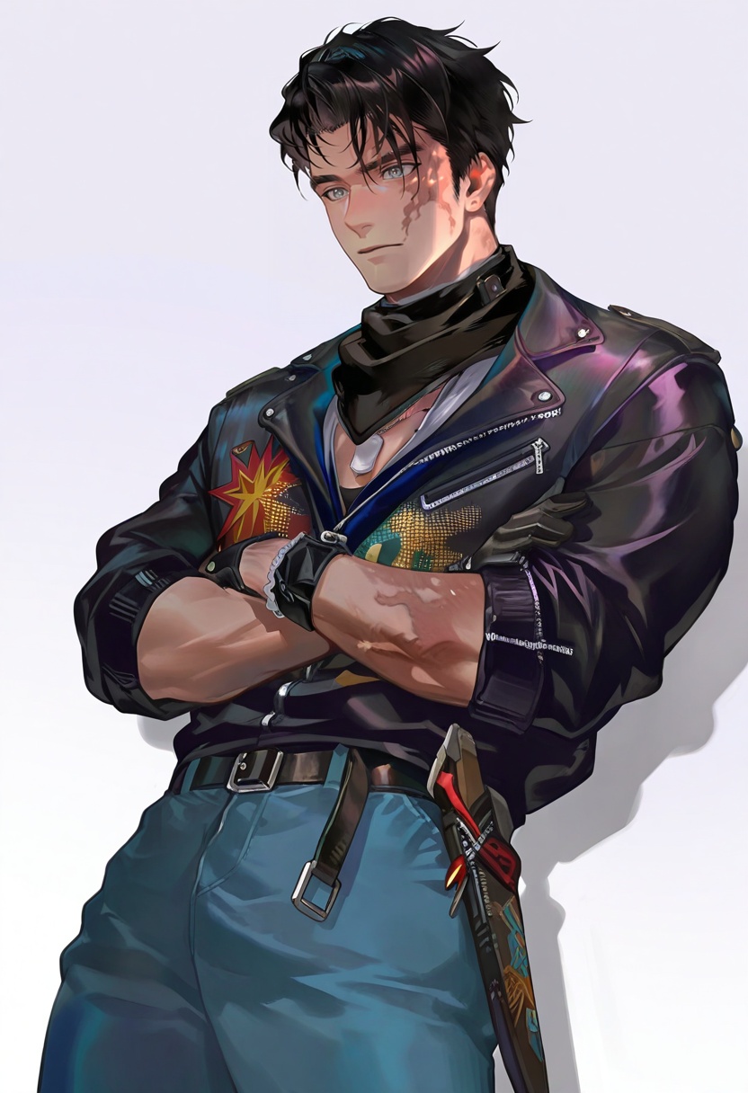 1boy,  solo,  male focus on Tensor.Art
