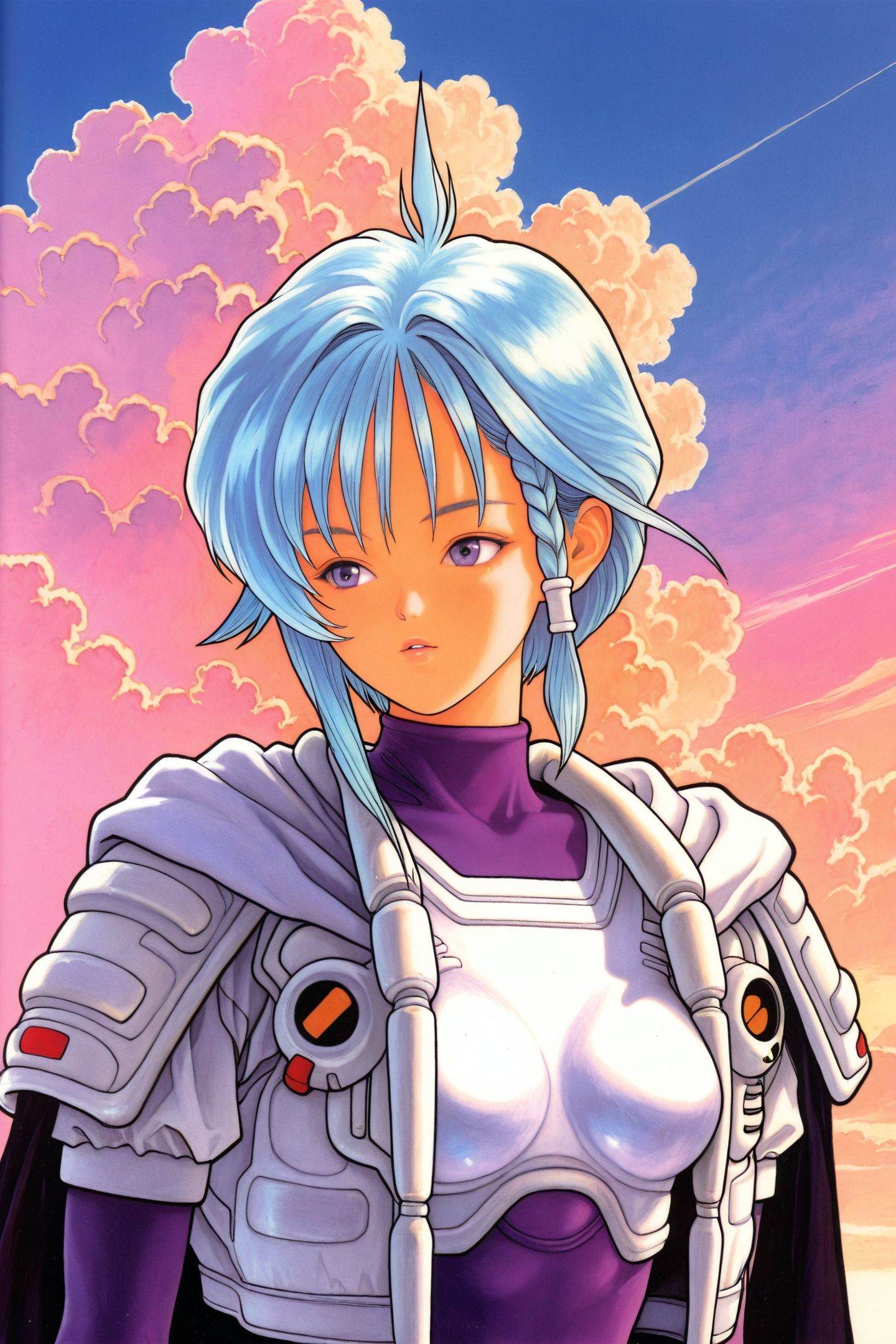 Katsura Masakazu Style,  Karin Aoi,  1girl on Tensor.Art
