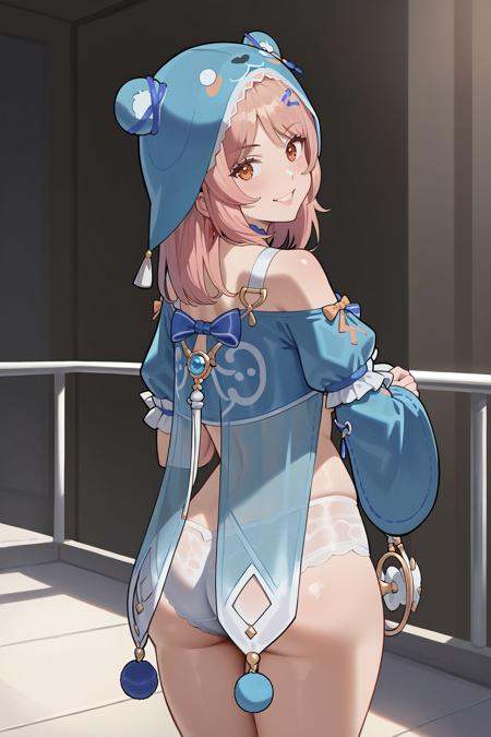 1girl,  solo,  cheeky_smile on Tensor.Art