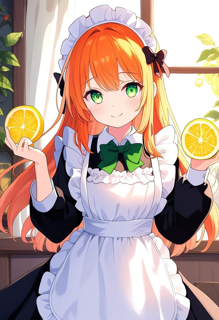 1girl,  indoors,  fruit on Tensor.Art