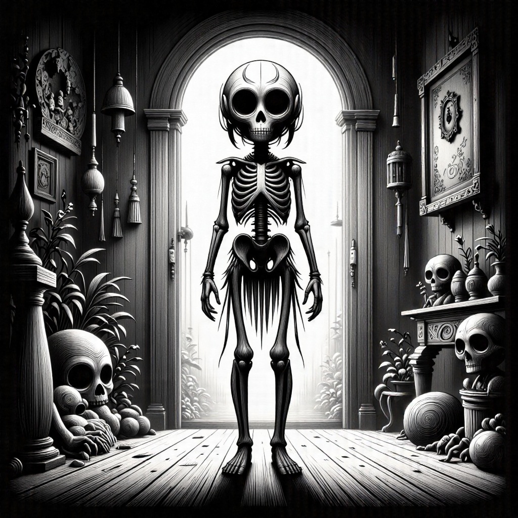 monochrome,  lineart,  dark on Tensor.Art