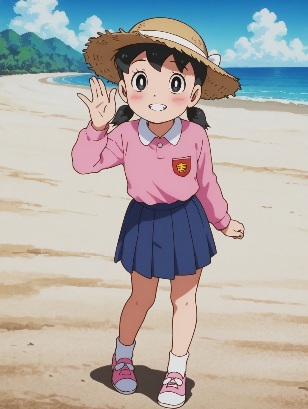 minamoto sizuka,  1girl,  outdoors on Tensor.Art
