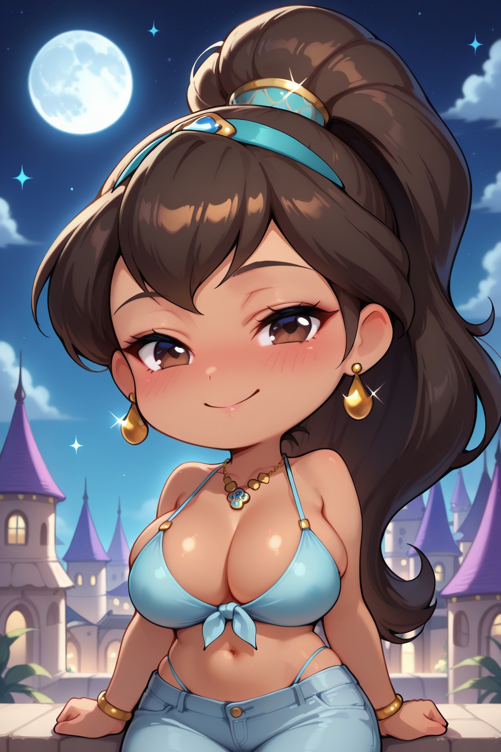 (((amplechibi,  chibi,  large breasts))) on Tensor.Art