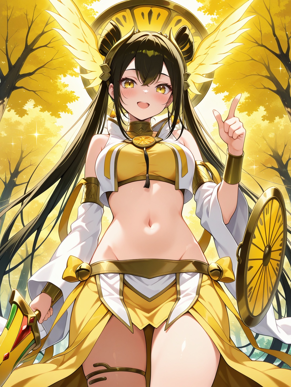 ohime the manifested mikanko,  1girl,  solo on Tensor.Art