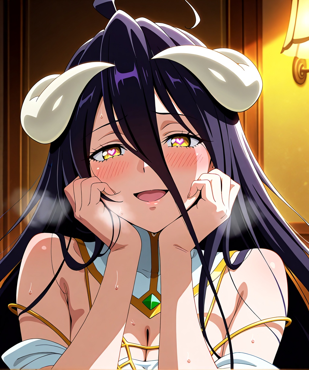 albedo (overlord),  1girl,  solo on Tensor.Art