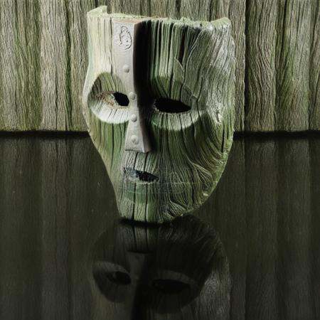 mol,  green mask,  wooden on Tensor.Art