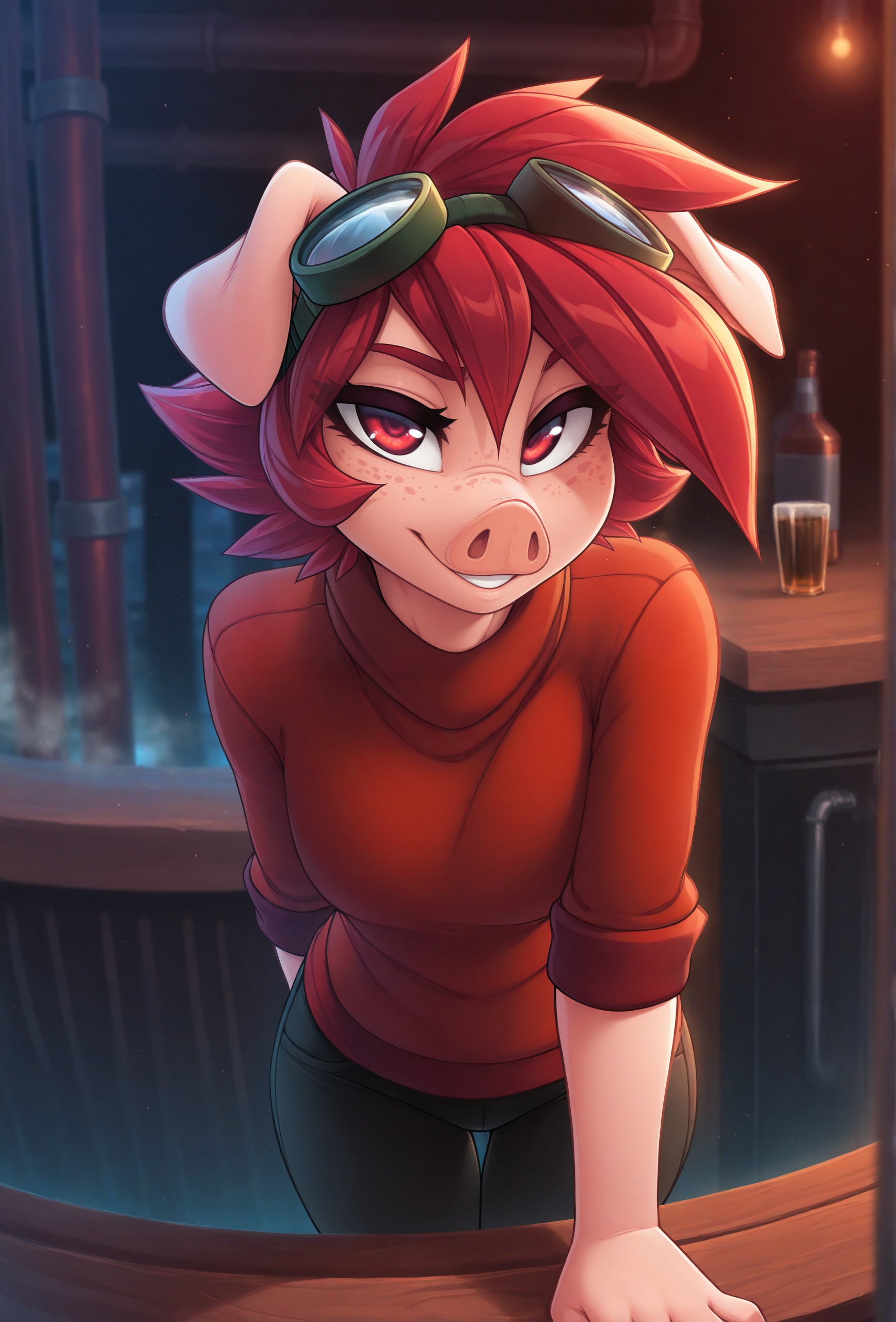 fkstyle,  1girl,  solo on Tensor.Art