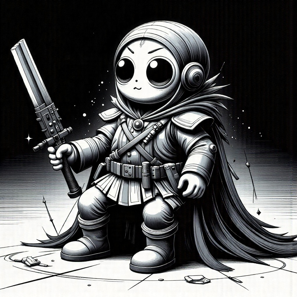 monochrome,  lineart,  dark on Tensor.Art