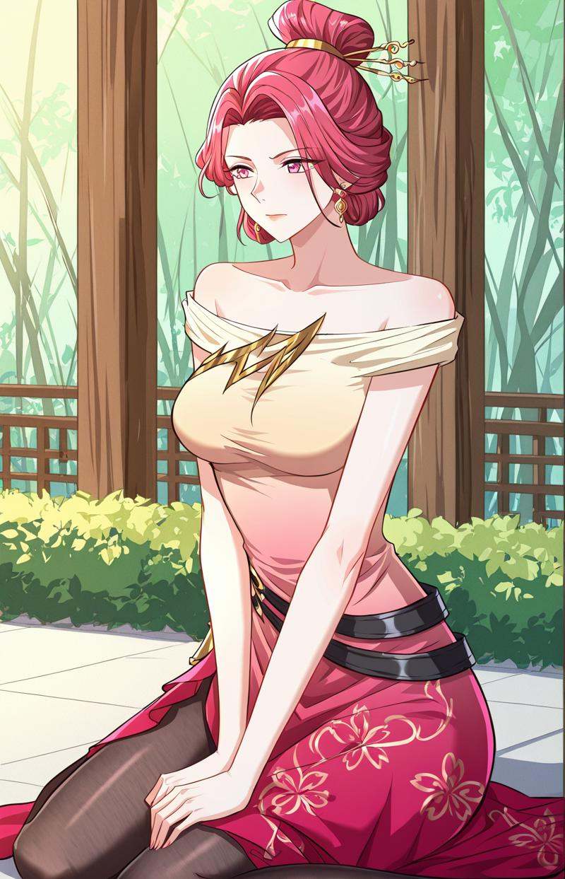 Zhuo,  Zhuo_outfit,  1girl on Tensor.Art