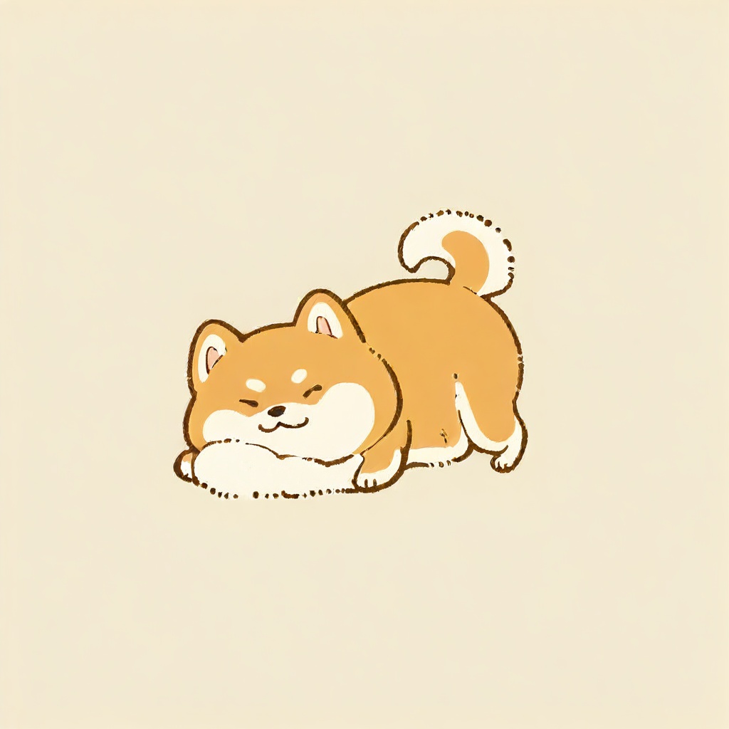d00dle,  chibi,  dog on Tensor.Art