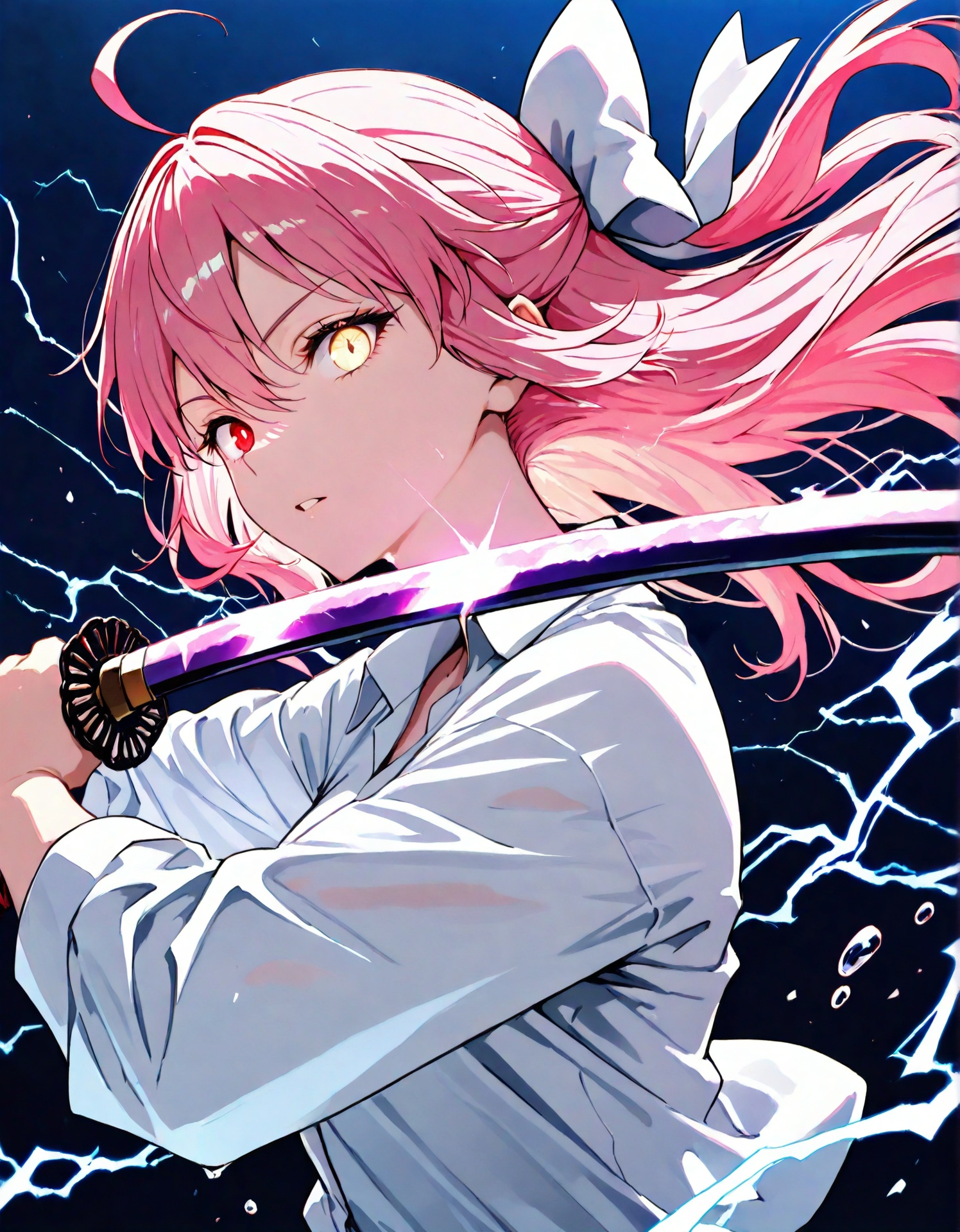 1girl,  okita souji,  masterpiece lhight quality on Tensor.Art