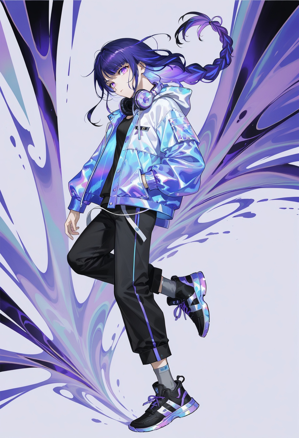 1girl,  raiden shogun,  genshin impact on Tensor.Art