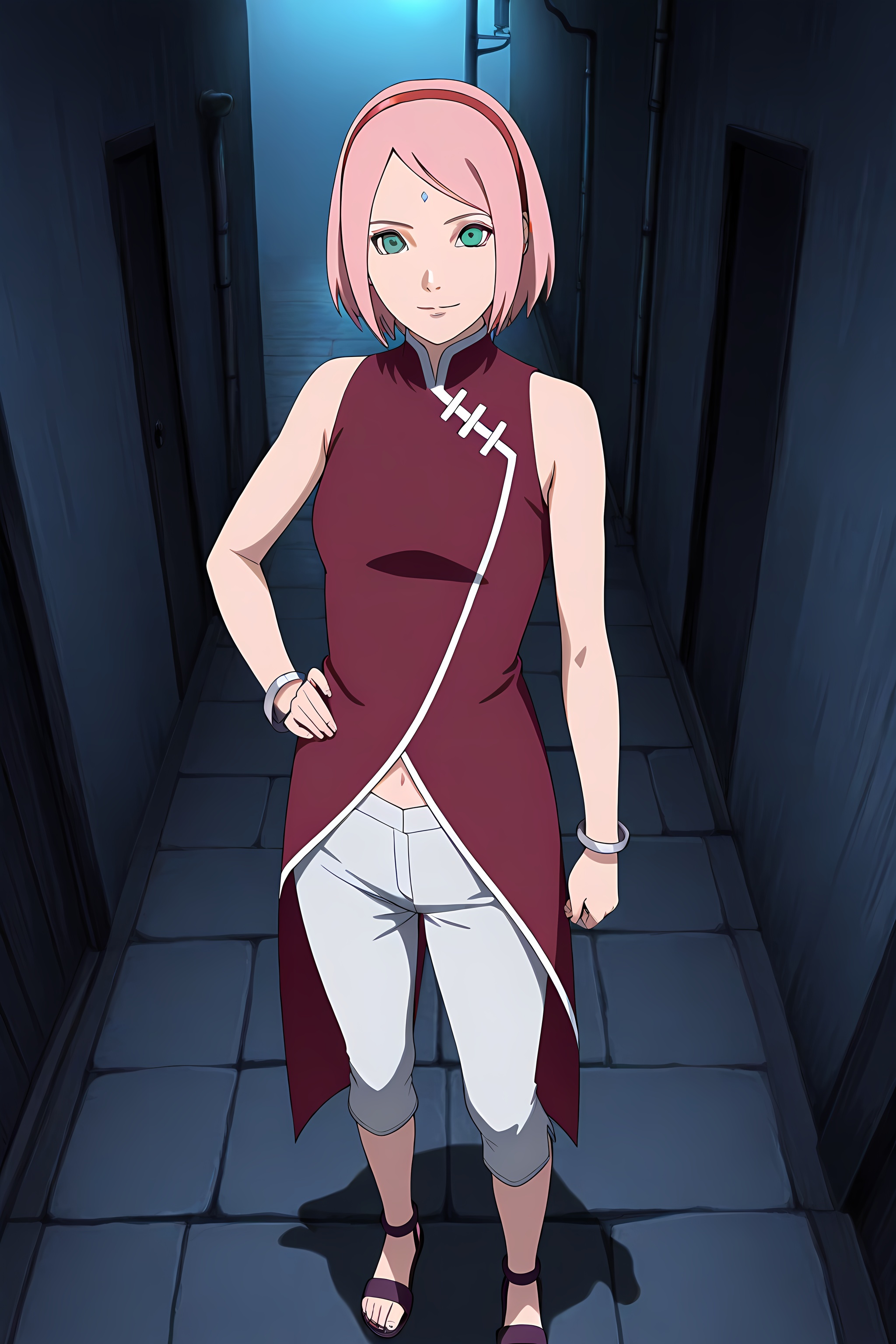 uchiha_sakura,  1girl,  solo on Tensor.Art