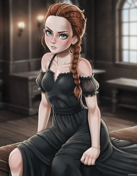 got-sansaoc,  1girl,  solo on Tensor.Art