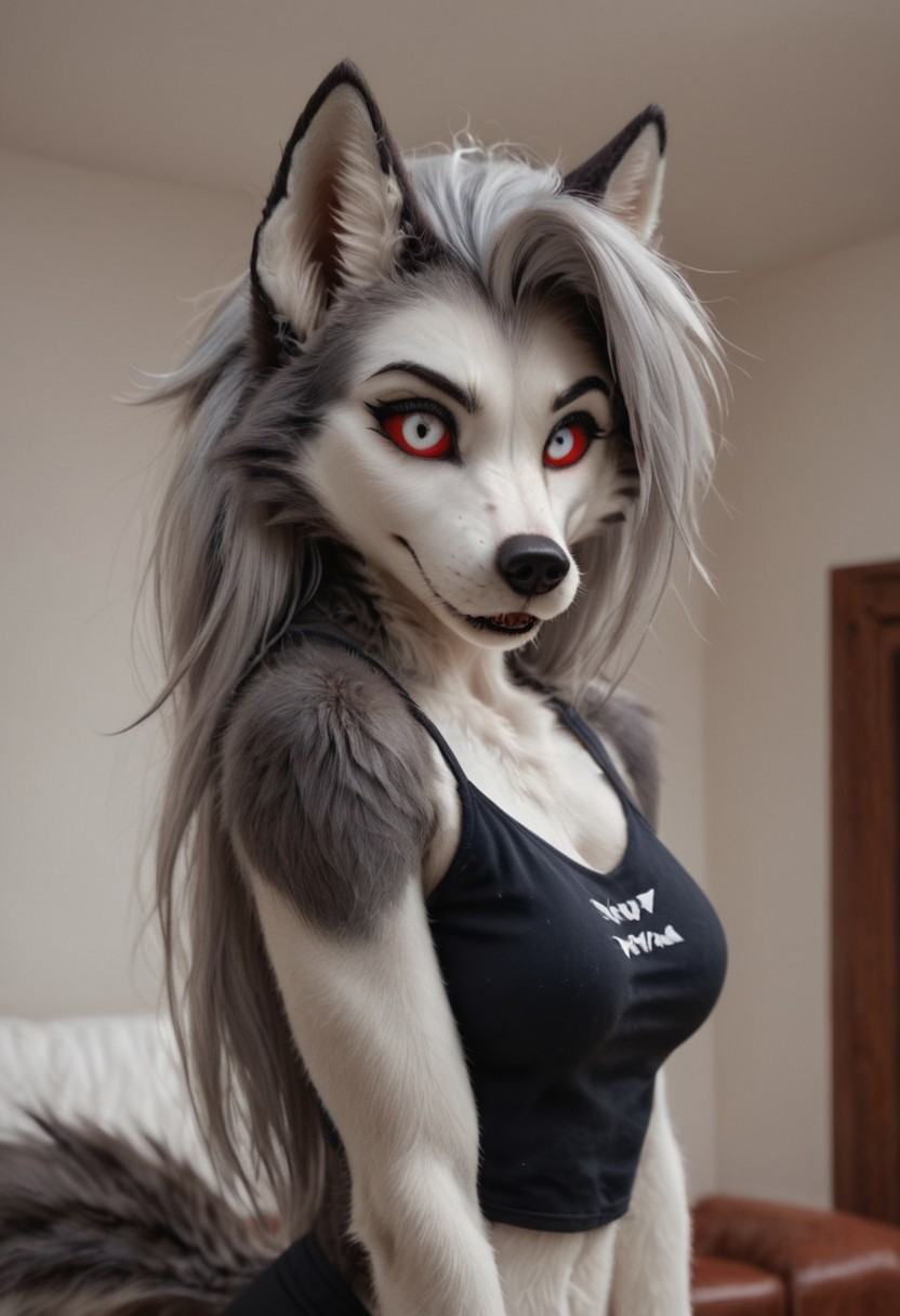 loona,  furry,  furry female on Tensor.Art