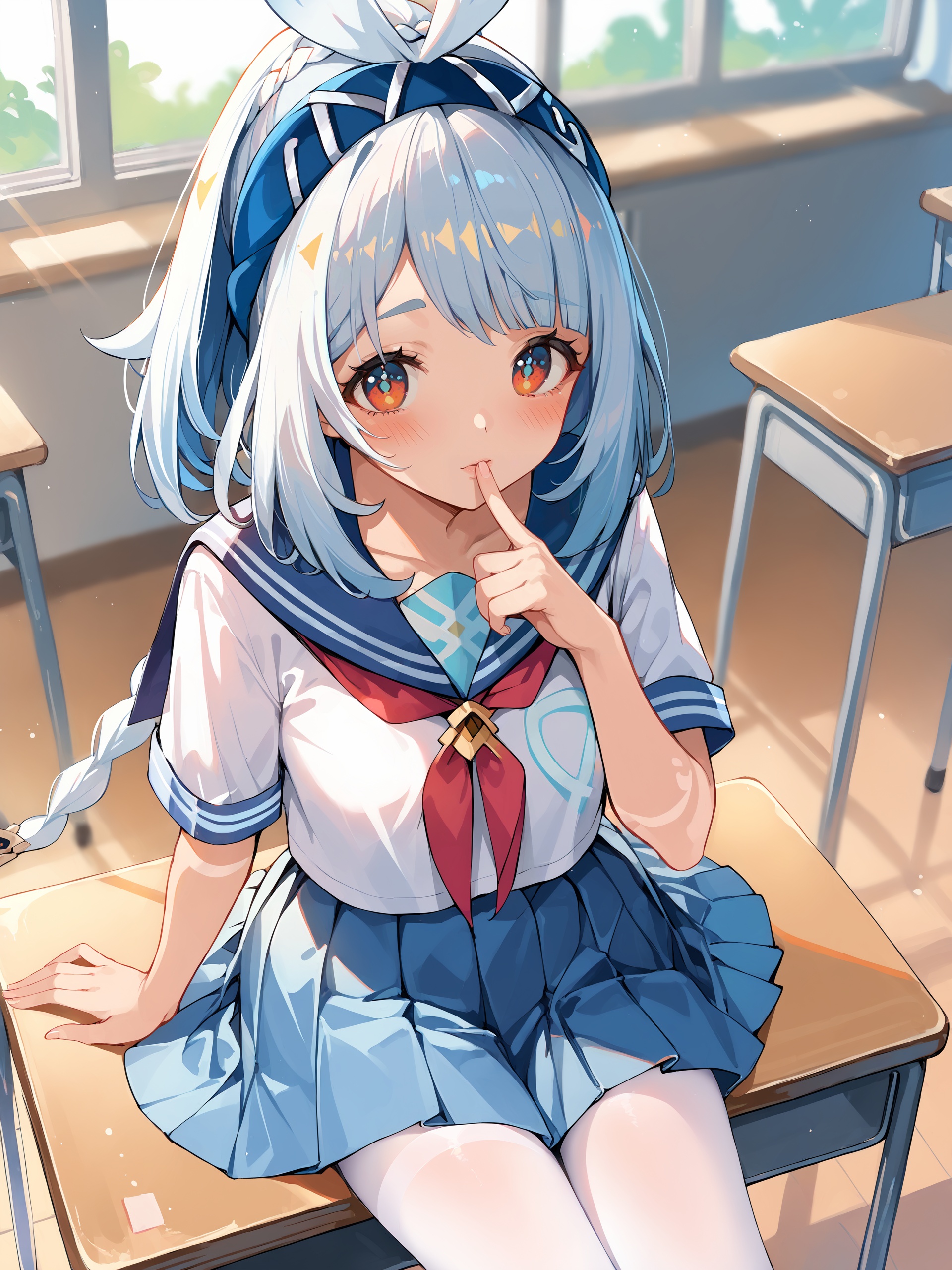 1girl,  mualani \(genshin impact\),  bow hairband on Tensor.Art