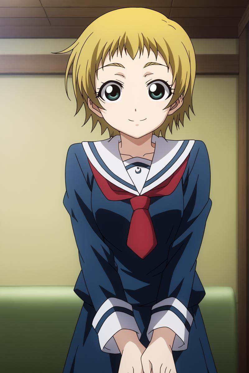 solo,  anime coloring,  Momoe Okonogi on Tensor.Art