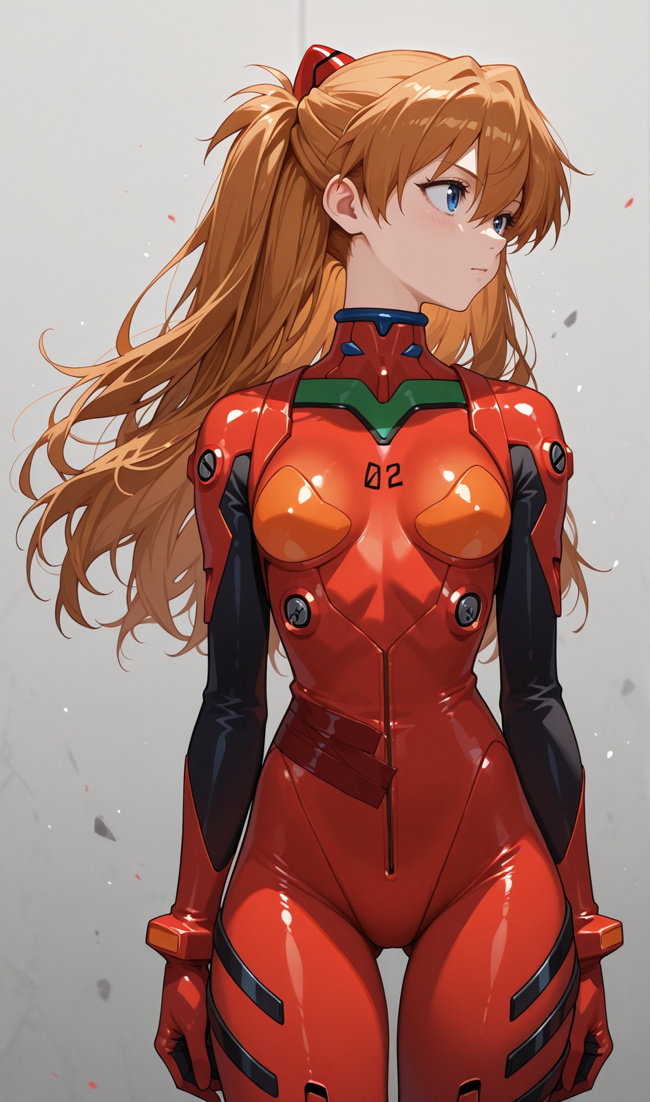 1girl,  solo,  Asuka Langley on Tensor.Art