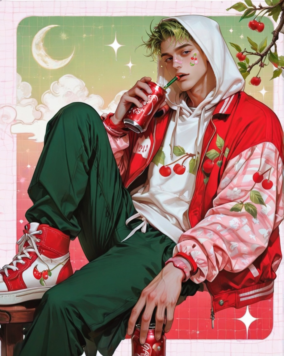 male focus,  solo,  1boy on Tensor.Art