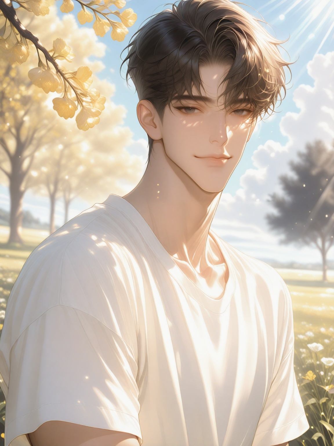 1boy,  bishounen,  lips on Tensor.Art