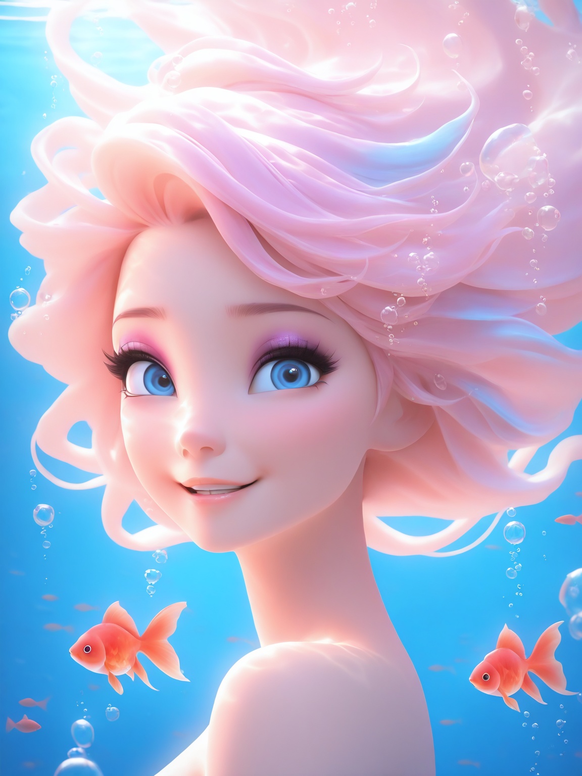 3D,  Cartoon,  1girl on Tensor.Art